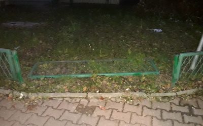 ul. Wyspiańskiego – kradzież przęsła