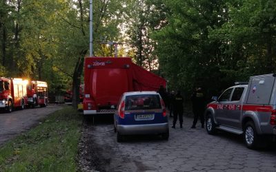 Trwa akcja ratunkowa w byłej kopalni