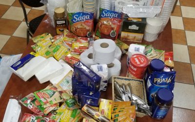 Bezdomnych wsparli również mieszkańcy