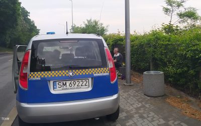 Kradzież kwiatów na ul. Oświęcimskiej