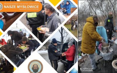 Ciepły posiłek dla osób bezdomnych