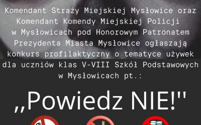 Ogłaszamy konkurs „Powiedz NIE!”
