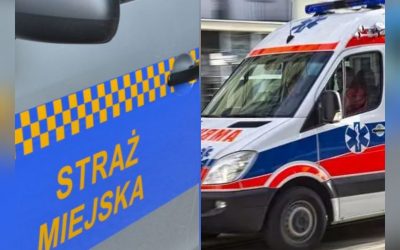 Patrol zakończony reanimacją mężczyzny