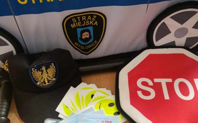 Autochodzik z przedszkolakami