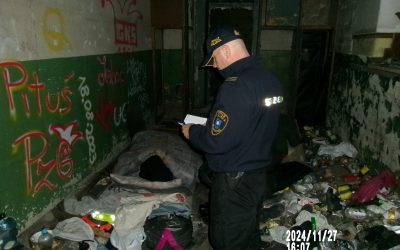 Kontrole pod kątem osób bezdomnych
