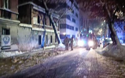 Niebezpieczne drzewo w dz. Rymera